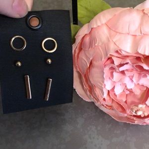 Ann Taylor Small Stud Earring Set